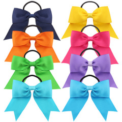 2019 new design children women elastic fabric bow hair band  hair ties