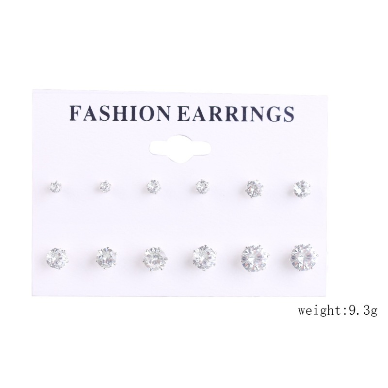 Amazon Hot Sale Custom Fashion Jewelry Zircon Stud Earring With Factory Price