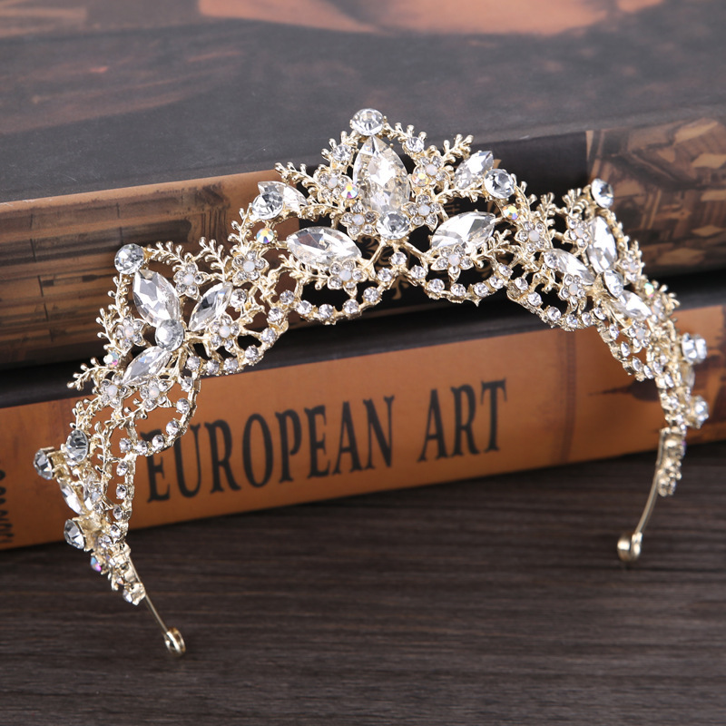 2019 crystal tiara birthday party Handmade Wedding Bridal pageant crowns 2019 crystal tiara birthday party Handmade Wedding Bridal pageant crowns