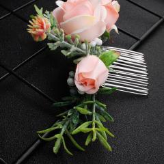 New desgin Rhinestone wedding jewelry women wedding bridal floral hair combs