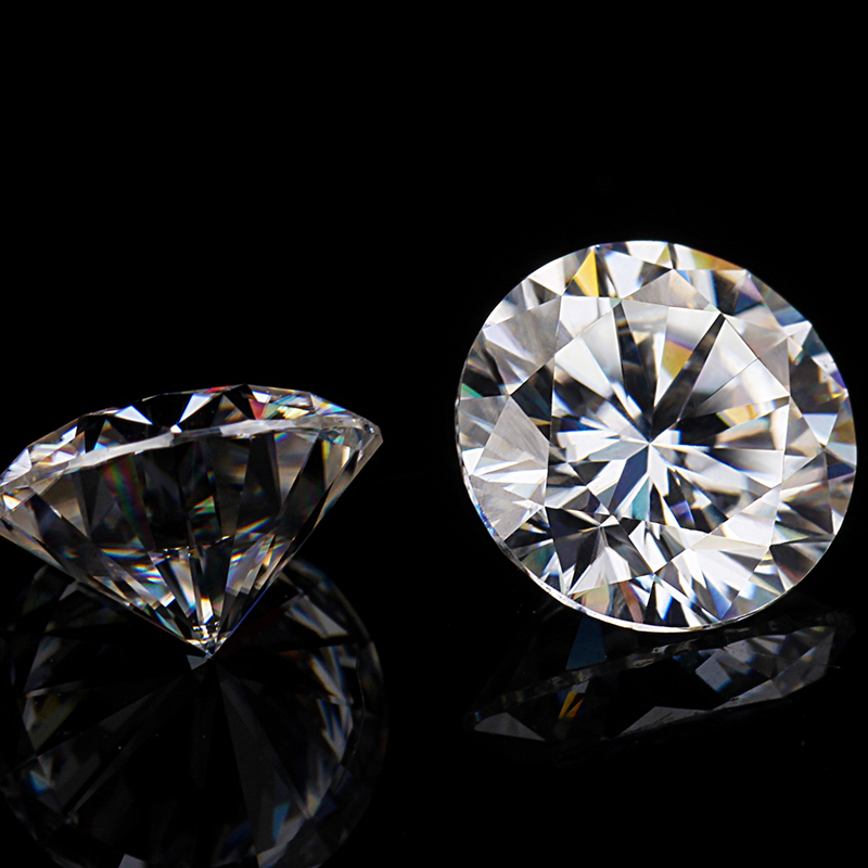 High quality 7.5mm moissanite DEF white color vvs moissanite diamonds High quality 7.5mm moissanite DEF white color vvs moissanite diamonds