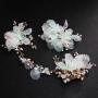 Tulle Flower bride Floral Women Jewelry Wedding Accessories bridal Hair Combs Tulle Flower bride Floral Women Jewelry Wedding Accessories bridal Hair Combs