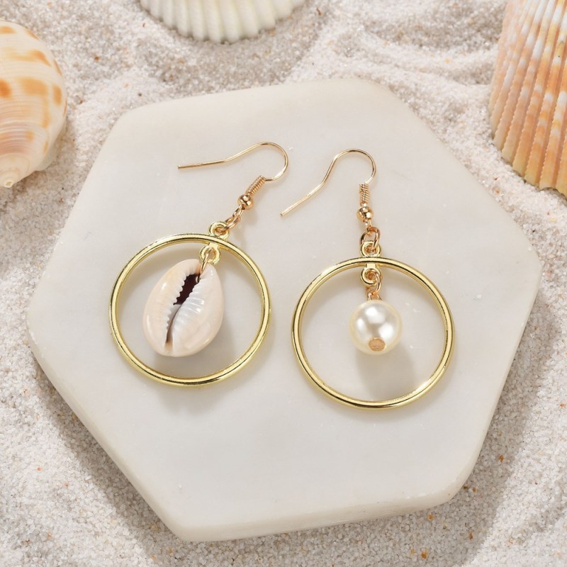 2019 women earring set sea shell jewelry sets earring for Girls