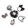 custom 6pcs decorative crown cat pink blue gift kids hair tie bands accessories baby hair clip sets custom 6pcs decorative crown cat pink blue gift kids hair tie bands accessories baby hair clip sets