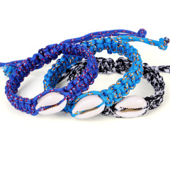 2020 new trendy fashion summer women or men shell rope woven bracelets