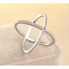2019 new decorate jewelry accessories wholesales copper cross ring