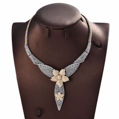 2019 new aaa Bridal wedding earrings bracelet zircon bridal set