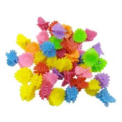 Amazon Hot Sale Colorful 100pcs Children Girl plastic small mini hair claw