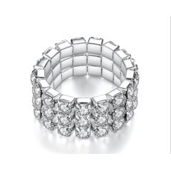 Korean jewelry two finger mixed batch elastic finger ring Korean jewelry two finger mixed batch elastic finger ring