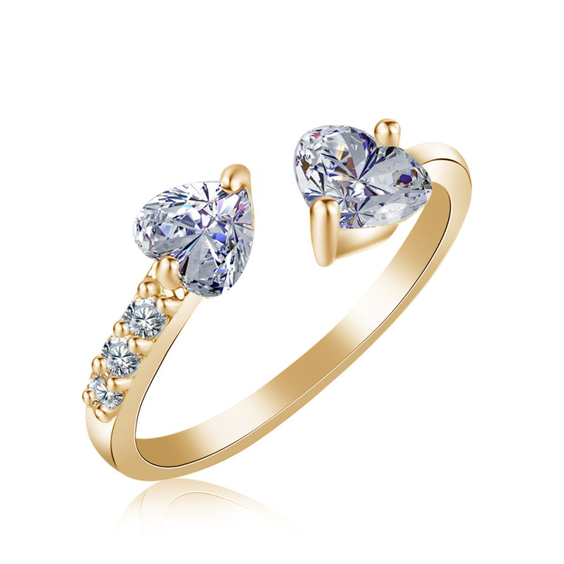 Wholesale New Style Wedding Woman Jewelry Diamond Zircon Stainless Steel Ring Wholesale New Style Wedding Woman Jewelry Diamond Zircon Stainless Steel Ring
