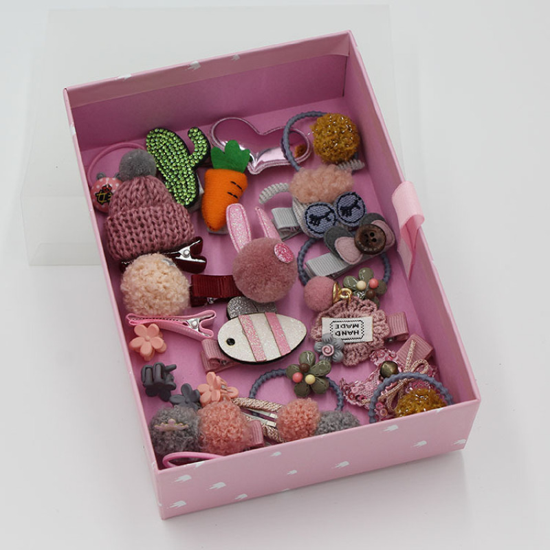 Hot baby girls hair band hair clip hair accessories newborn gift box Hot baby girls hair band hair clip hair accessories newborn gift box