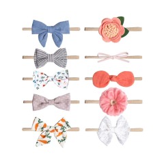 2020 ebay hot sale Toddler Girl Nylon Elastics flowers Hair Bows baby headbands 2020 ebay hot sale Toddler Girl Nylon Elastics flowers Hair Bows baby headbands