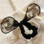Elasticity Scrunchie Bunny Ears Ponytail Holder Women lace pearl Hairband Hair Rope Tie Elasticity Scrunchie Bunny Ears Ponytail Holder Women lace pearl Hairband Hair Rope Tie