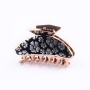 Japan and Korean simple hairpin flower adult  middle ladies hair accessories bath pan hair grab claw clips