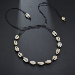2019 hot sale American bohemian women buddha personalized clam shell necklace