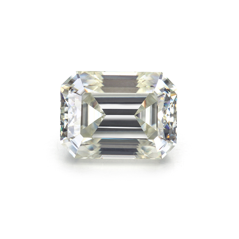 Raw jewelry DEF vvs loose rough moissanite pendant Emerald diamonds