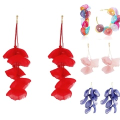 2019 women fashion silk tassel earings and necklace accessories for dress 2019 women fashion silk tassel earings and necklace accessories for dress