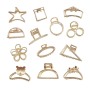 Fashion Women Hair Accessories Small Size Metal Geometric Simple Hair Claws Fashion Women Hair Accessories Small Size Metal Geometric Simple Hair Claws