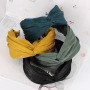 Women Hair Accessories custom elastic fabric Knot Hair Band Headband Women Hair Accessories custom elastic fabric Knot Hair Band Headband