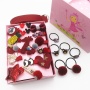 New korean kid headwear vintage clip crown baby girl head hair bands