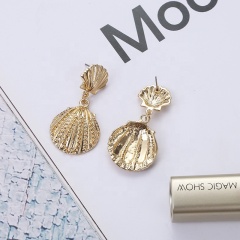 New arrival fashion 2020 lady elegant starfish shell earrings for famale