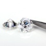 Wholesale white yellow black color moissanite round diamond raw loose moissanite Wholesale white yellow black color moissanite round diamond raw loose moissanite