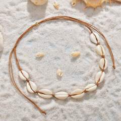 2019 New design custom wholesale shell jewelry for women shell necklace
