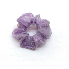 2020 Fashion custom women girls colorful stripe lace large hair scrunchies