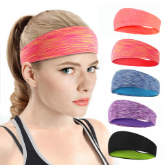 OEM promotion gift stretch Tennis Badminton Basketball Fitness Sweatband custom headband sport