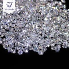 Factory hardness of 5mm 0.5ct radiant cut forever brilliant moissanite