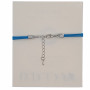 Amazon custom charm leather GYMNASTICS rope adjustment bracelet for women men's with blessing card