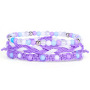 Wholesale 3pcs/set bead jewelry colorful line woven bracelets for women