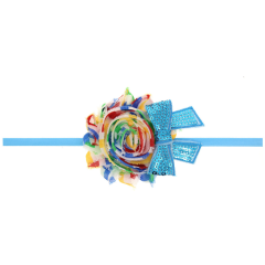 Mexico style handmade sun flower hair band headband for baby kids hair accessories