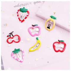 Baby Hair Clip Accessories Colorful Small Cute Fruit Hair Clips For Girls Baby Hair Clip Accessories Colorful Small Cute Fruit Hair Clips For Girls