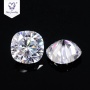 Top quality VVS 0.5ct pure white 5mm synthetic natural rough moissanite diamond