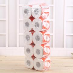 wholesale 3 ply bulk cheap soft toilet paper roll bathroom tissue