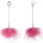 Women Korean Winter Pom pom Ball Faux Fur Ball Dangle Drop Earrings For Girls Women Korean Winter Pom pom Ball Faux Fur Ball Dangle Drop Earrings For Girls