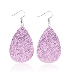 2020 European and American popular new style Fashion jewelry leather earrings