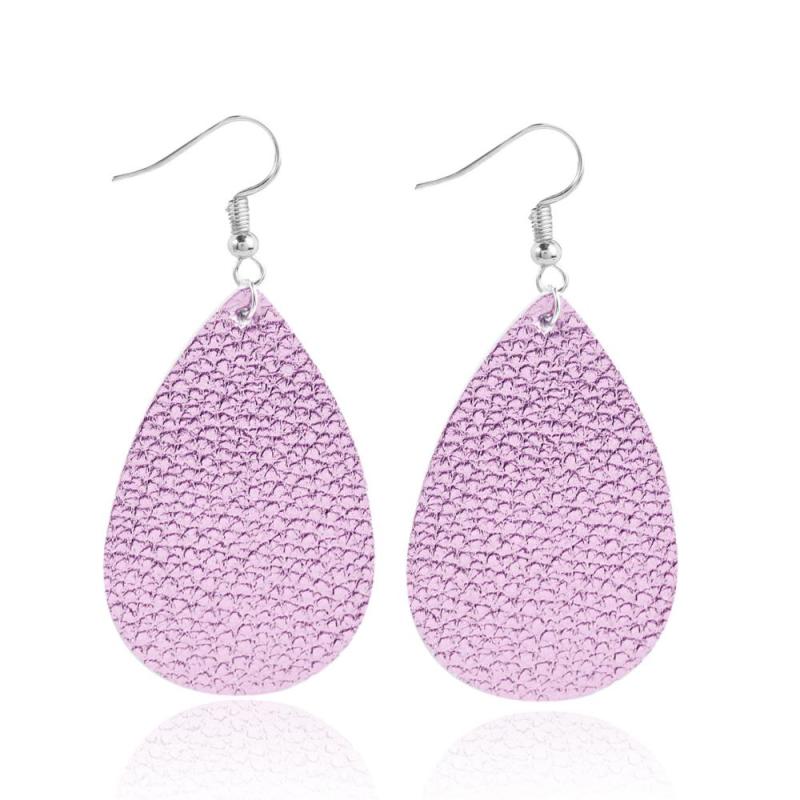 2020 European and American popular new style Fashion jewelry leather earrings 2020 European and American popular new style Fashion jewelry leather earrings