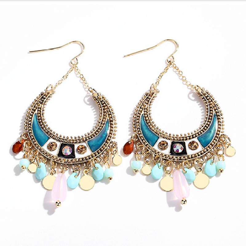 New Creative Vintga Ocean Wind Jewelry Women Earring Accessories Tassel Earrings New Creative Vintga Ocean Wind Jewelry Women Earring Accessories Tassel Earrings