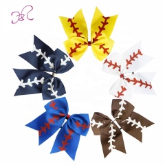 Swallowtail bow olive branch series large children's gold powder hair accessories fabric spiral custom elastic hair tie