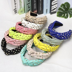 2020 new arrivals amazon custom printed wide elastic rhinestone 2 piece set hair bands 2020 new arrivals amazon custom printed wide elastic rhinestone 2 piece set hair bands