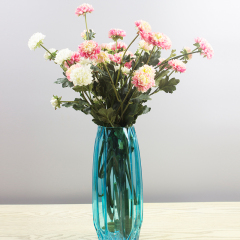 Cheap Customized Wedding Decoration Party Mini Hydrangea Ball Flower Wedding Handheld Plastic Artificial Flowers