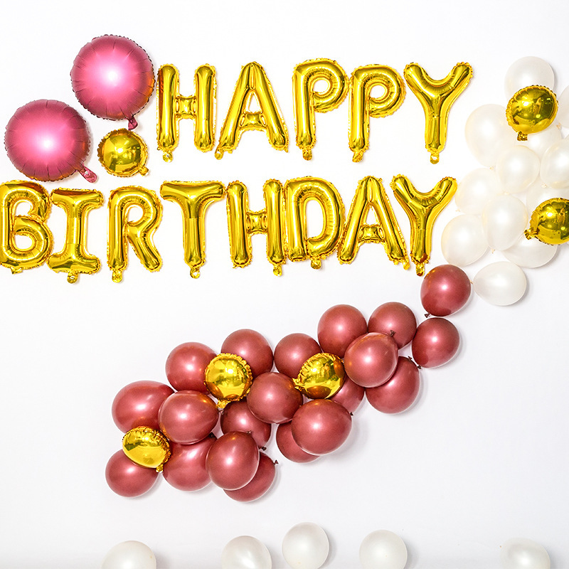Wholesale birthday party solid color latex ballons party decoration
