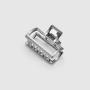Non Slip baroque Girls glitter Winding Bling metal  Pins Clamps Hair Claws