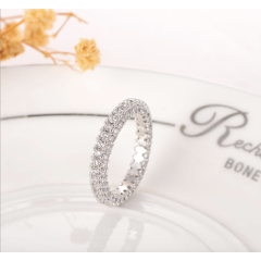Fashion men wedding and party decoration full diamond engagement big rings