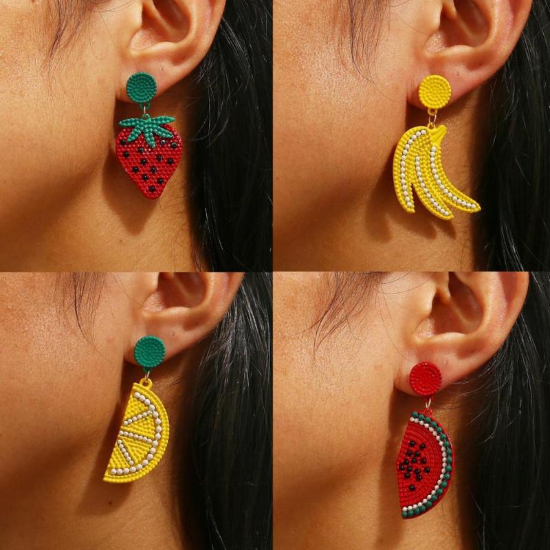 fancy best sell wish amazon korean women ladi jewelry banana earrings set drop earring fruit earring fancy best sell wish amazon korean women ladi jewelry banana earrings set drop earring fruit earring