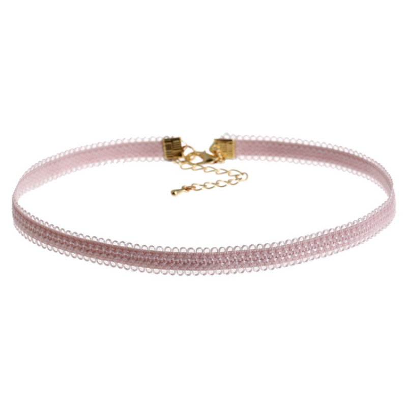 6pcs/set Amazon Hot Sale Women Girls Jewelry Sexy Simple Multicolor Lace Choker