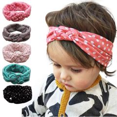 High quality customized  Knot hair bows kid hair accessories headbands