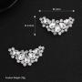Manufacturers custom  diamond shoe buckle  bride wedding accessories shoes accessories  glass diamond shoe buckle